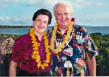 Mom and Dad in Hawaii